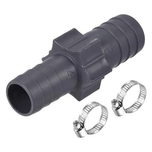 1set Barb Hose Fitting 20mm to 17mm Straight Coupler Adapter with 16-25mm Clamp - Picture 1 of 5