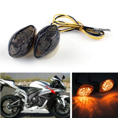 Turn Signals Fit For Honda CBR 600 1000RR 2004-2013 CBR954 2002-2003 CBR929 USA Foto 1 de 4