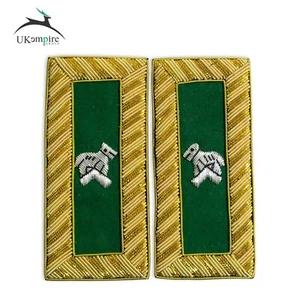Masonic Knight Templar Generalissimo Shoulder Boards – Hand EMB Small - Picture 1 of 4