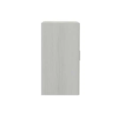 Vitrina moderna de madera Safco Mirella en acabado fresno blanco Foto 1 de 3