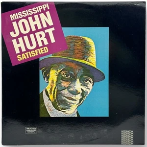 Mississippi John Hurt: Satisfied - LP Vinyl Record - Near Mint / VG+ - Picture 1 of 3