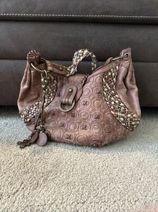 Isabella Fiore Embroidered Angelina Hobo Handbag, Excellent Condition - Picture 1 of 10