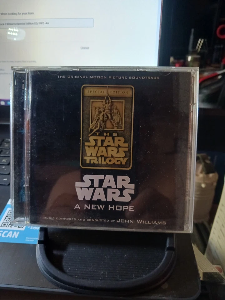 New Star Wars: A New Hope Soundtrack J Williams (Special Edition CD, 1997) -AA Foto 1 de 1