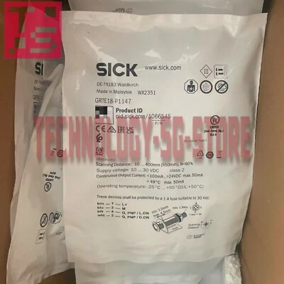 SICK GRTE18-P1147 1066545 Photoelectric Sensor# 1pcs New In Box - Image 1 of 2
