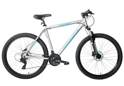 AMMACO Osprey V2 27,5"" Rad Herren 21"" Rahmen Mountainbike Hardtail Scheibenbremsen silber