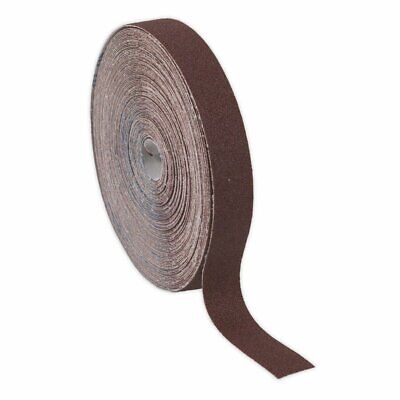 25mm Emery Cloth Roll Brown (Engineers Quality)  80, 120 Grit - Cut To Size • 36.99£