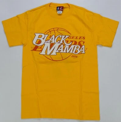Camiseta Mamba Negra Kobe Bryant Los Angeles Lakers Mamba Años 2000 S Rara De Colección Foto 1 de 4