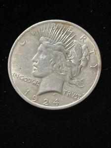 Peace Dollar 1924 P - Bild 1 von 5