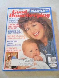 GOOD HOUSEKEEPING Magazine, MAY 1992, MARY HART & SON A.J., REGIS & JOY PHILBIN! - Picture 1 of 2