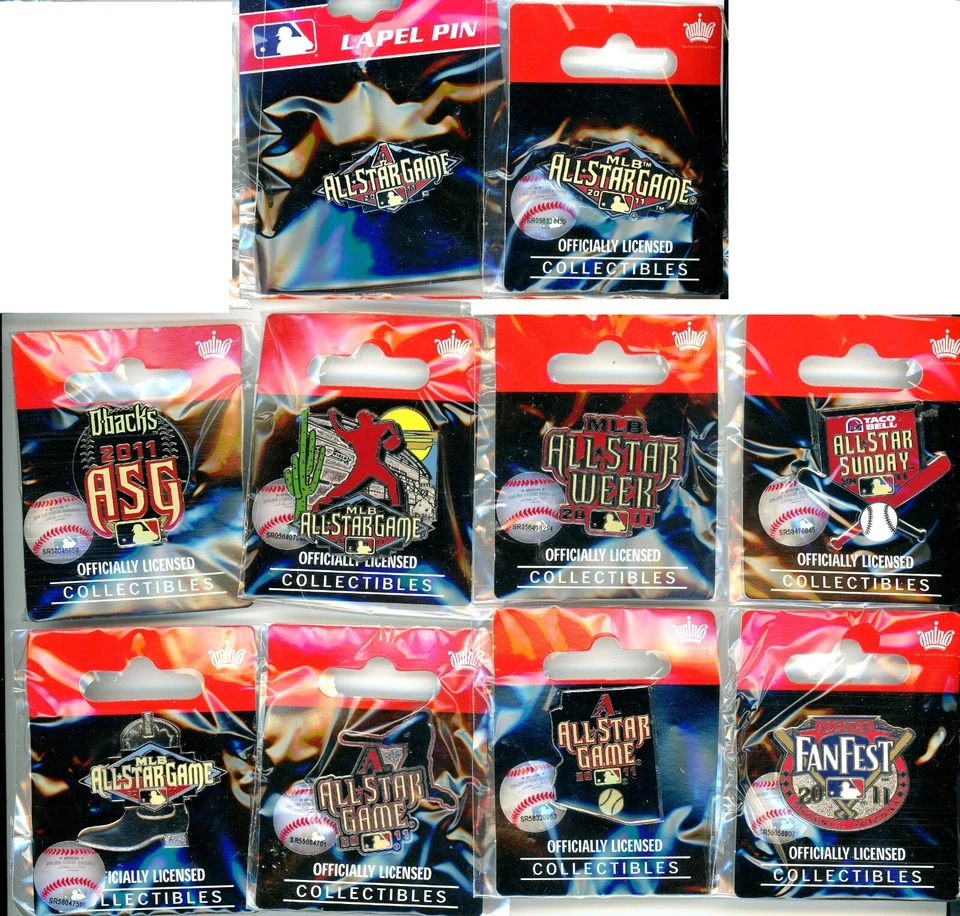 2011 MLB All-Star Game Pin Choice pins Arizona Diamondbacks Chase Field - Image 1 of 1