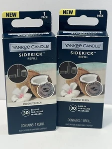 Yankee Candle Sidekick Refill Coconut Beach Lot of 2 - Picture 1 of 3