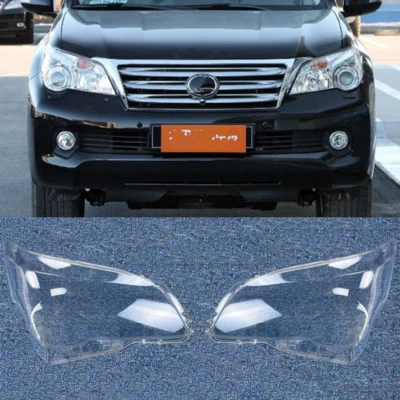 for Lexus GX460 2010-2013 2012 Headlights Headlamps Lampshade Lens Cover 1 Pair - Изображение 1 из 4