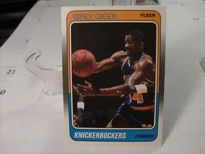 Baloncesto Fleer 1988-89 #81 - Sidney Green - New York Knicks 88-144 - Imagen 1 de 2