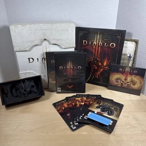 Diablo III 3 Collector’s Edition für PC Spiel, Buch, CD Soundtrack, Tasten gebraucht - Bild 1 von 11