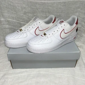 Deadstock Nike Air Force 1 Retro Bhm Qs White White 315122-111 Sneaker Men Us10 - Picture 1 of 5