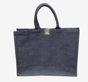 Emirates Airlines First Class Jute Einkaufstasche - grau - 16" x 12,5" x 6" - Bild 1 von 1