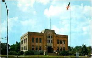 Camden County Court House in Camdenton Missouri MO 1960s Chrome Postcard. - Picture 1 of 2