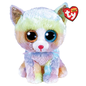 Ty Beanie Baby Boos - HEATHER Pastel Colored Cat NWMT - Picture 1 of 1