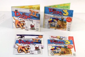 LOT - DOGZ II  &  DOGZ 3 Your Classic Virtual Pet Dogs Game for Windows PC Game - Picture 1 of 7