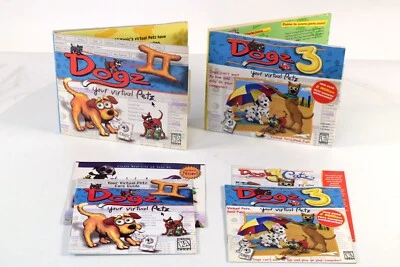 LOT - DOGZ II  &  DOGZ 3 Your Classic Virtual Pet Dogs Game for Windows PC Game - Image 1 of 4