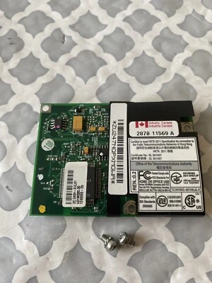 Apple Power MAC G4 M8570 Mirrored Door Computer Modem Card U01M085.00 With Screw - Image 1 of 2