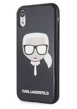 KARL LAGERFELD Glitter Sunglasses Hard Shell Cell Phone Case iPhone 11 Pro Black