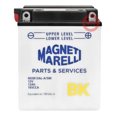 BATTERIA Magneti Marelli YB12AL-A2 12AH YAMAHA XT 600 Z TENERE 1985-1990 - Immagine 1 di 3