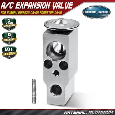 New A/C Expansion Valve for Subaru Impreza 2008-2009 Forester 2009-2010 H4 2.5L - Image 1 of 4