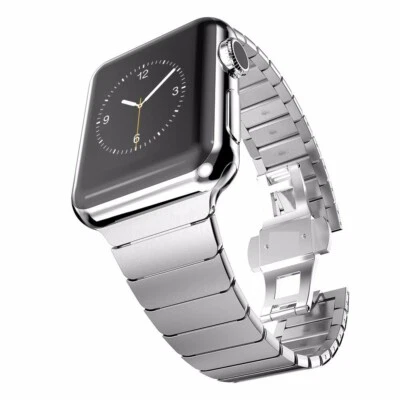 Stainless Steel Band for Apple Watch Ultra 49mm 9 8 7 6 38/40mm 42/44mm 41/45mm - Image 1 of 4