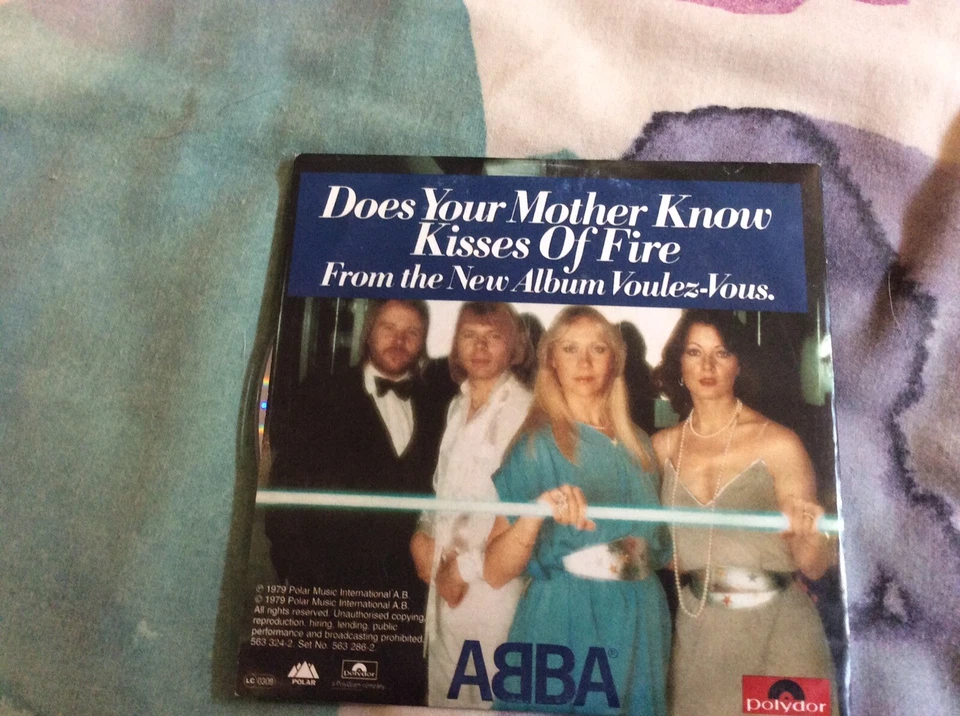 Abba Does Your Mother Know CD Single Kisses Of Fire - Image 1 of 1