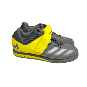 Adidas Powerlift 3 Weight Lifting Gym Shoes Mens Size 7 Yellow BB2844 - Picture 1 of 6