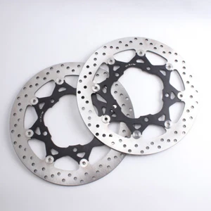 Motorcycle Front Brake Rotor (L+R) For SUZUKI DL650 V-STROM650 2007-2022 - Foto 1 di 6