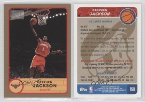 2003-04 Bazooka Gold Stephen Jackson #153