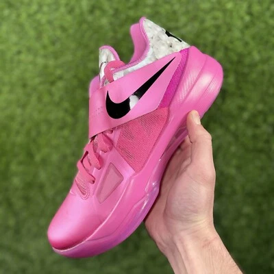 NEW Nike Zoom KD 4 'Aunt Pearl' Pink 2024 HF9098-600 Men's Size 8  - Image 1 of 4