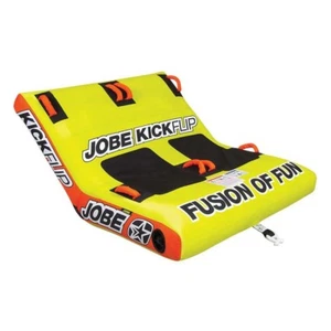 GONFIABILE DA TRAINO 2 POSTI JOBE KICK FLIP GIOCO D'ACQUA - Foto 1 di 4