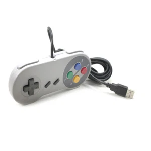 USB Retro Super Controller For SF SNES PC Windows Mac Game Accessories joJ_f8 JW - Picture 1 of 12