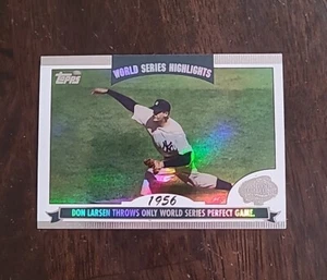 2003 Topps Don Larsen World Series Highlights Insert #WS-DL New York Yankees - Picture 1 of 1