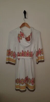 Suéter largo envolvente con capucha talla M Lilka Anthropologie Foto 1 de 4