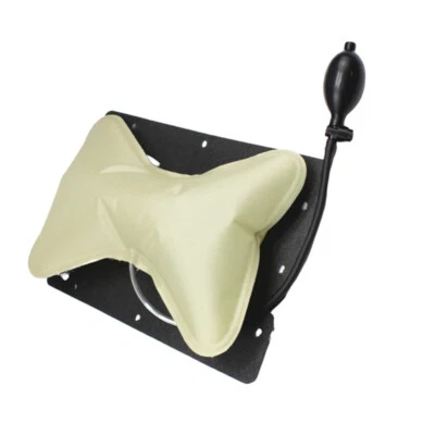 Cojín de apoyo lumbar de presión de aire para asiento incorporado para automóvil almohada inflado manual Foto 1 de 4