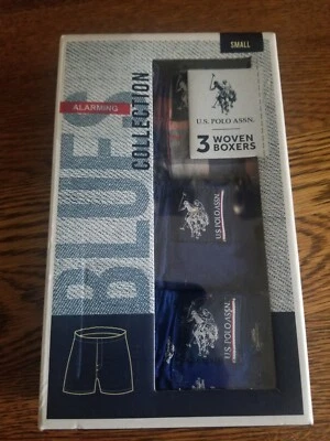 США ПОЛО МУЖСКАЯ УПАКОВКА 3 - 223 КОРОЛЕВСКИЙ КРАСНЫЙ МАЛЕНЬКИЙ - НИЖНЕЕ БЕЛЬЕ СПЛЕТЕННЫЙ БОКСЕР ХЛОПОК P102 - Изображение 1 из 3
