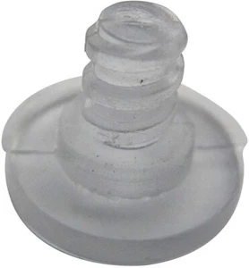 rewagi®  4 Stk. Endpfropfen – Transparent – für Teleskop- & Klemmstangen Ø 8mm - Bild 1 von 6