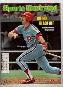 1976 Sports Illustrated magazine baseball Mike Schmidt, Philadelphia Phillies EX - Picture 1 of 1