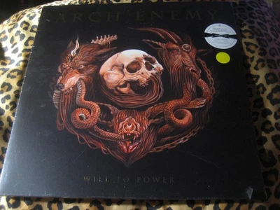 ARCH ENEMY will to power YELLOW VINYL LP 2017 PRESS bodom tranquility in flames - Image 1 of 3