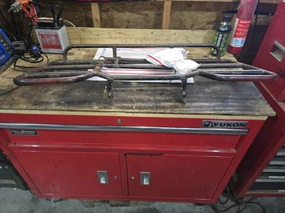 Honda Atc200es 1984 Big Red OEM portaequipajes trasero con herrajes Foto 1 de 4