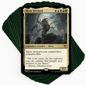 ***Custom Commander Deck*** Sliver Hivelord - Nukes & Indestructible Slivers - Picture 1 of 7