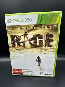 RAGE - Microsoft Xbox 360 PAL Game (3 Discs) Complete With Manual - Picture 1 of 3