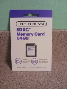 infinitive SDXC 64 GB memory card - Picture 1 of 2