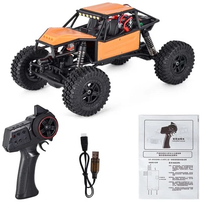 Metal Plastic 1/18 RC Off Road Car 4*4 Rock Crawler 370 Motor ESC Steering Servo - Image 1 of 4