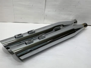 Harley-Davidson 09-16 Touring RC Components 4" Slash Cut Slip-ons - Picture 1 of 8