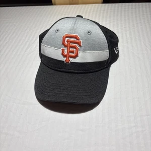 New Era 39Thirty Youth Black MLB San Francisco SF Giants Mütze Cap Fitted - Bild 1 von 7